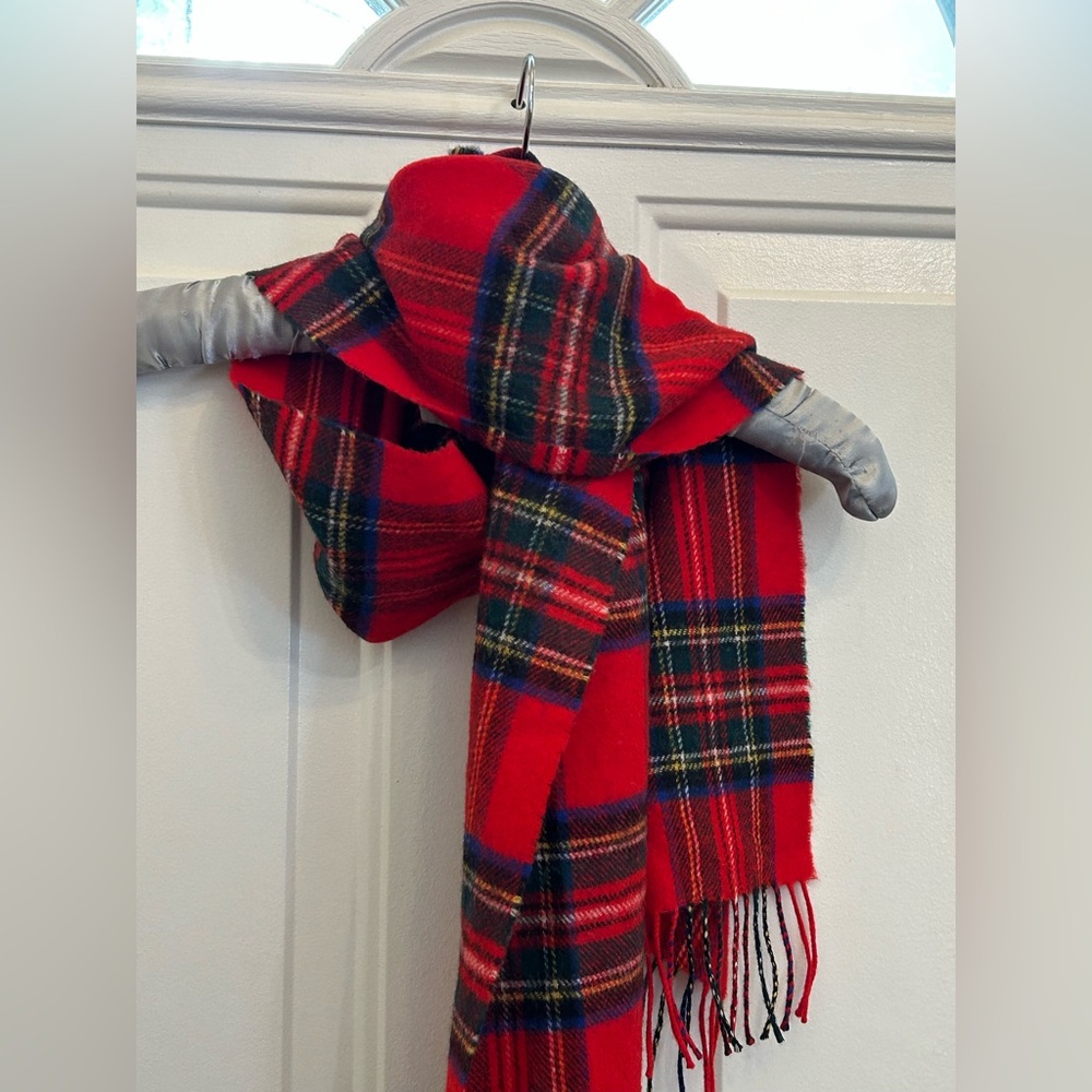🏴Authentic Glen Prince of Great Britain Lambswool Scarf 🏴 🐑90s